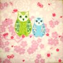 045 Eulen - 3-lagig - Papstar